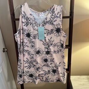 Floral Sleeveless Top